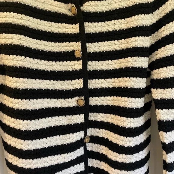 Mango Stripe Cardigan (New) - Picture 4 of 7